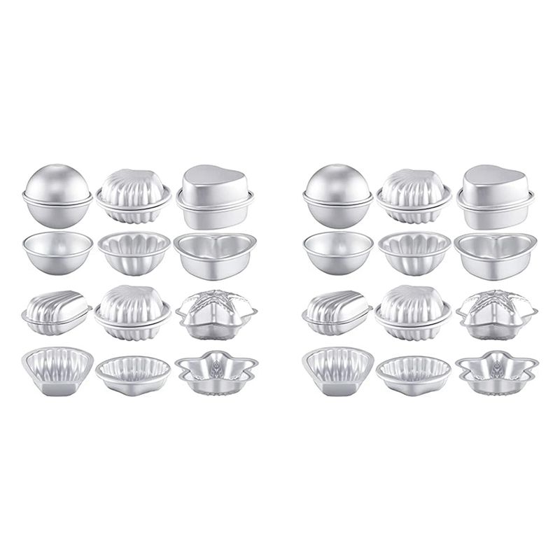 Candle Making Bath - ABKS-24 Stück 6 Formen Badezimmer-Bastelset für