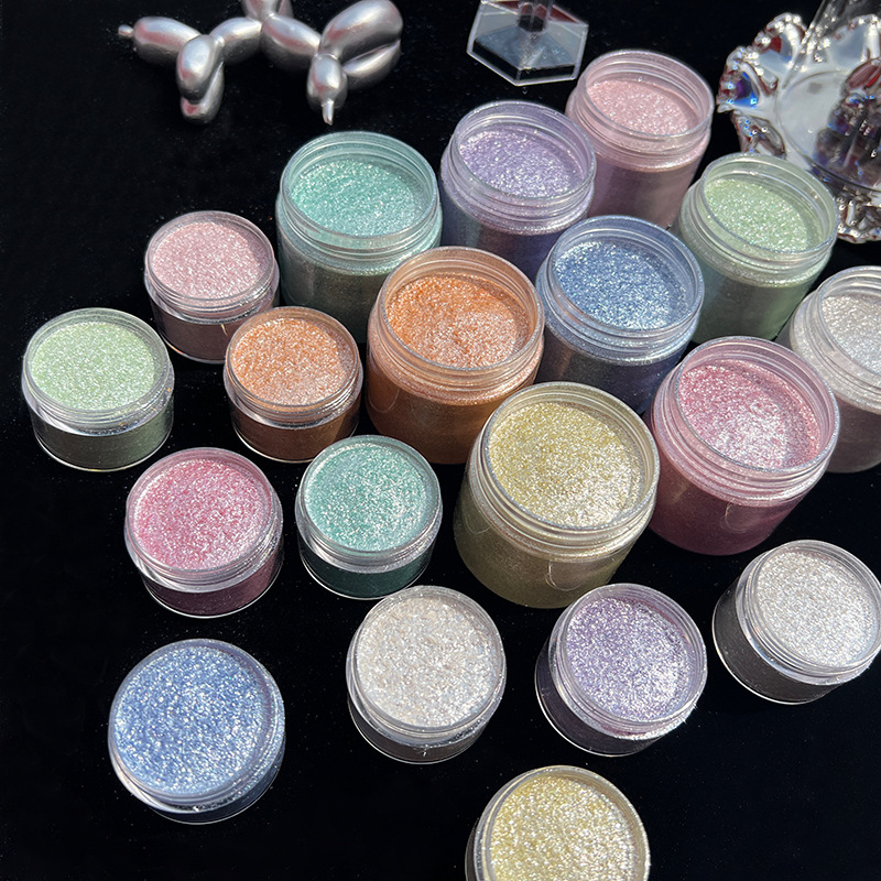 Candle Making Bath - Das Diamant-Chamäleon-Pulver Chamäleon-Glimmer-Pulver wird für die