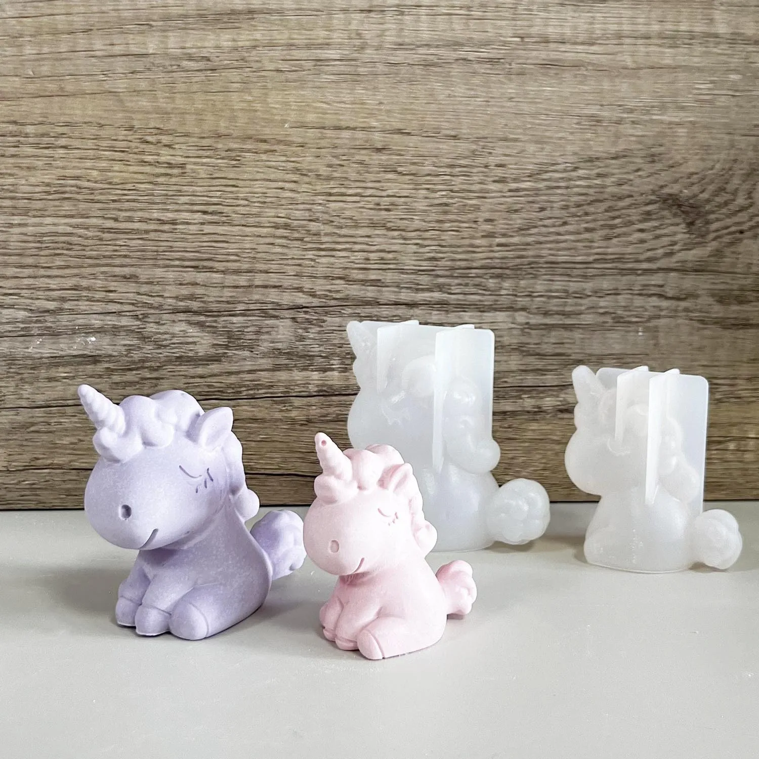 Candle Making Class - 3D Geometrische Silikon Einhorn Katze Hirsch