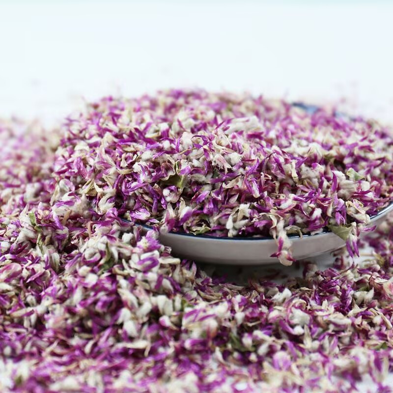 Candle Making Bath - Natürliche Lila Globusamarant Rote Pflaumenblüten Getrocknete