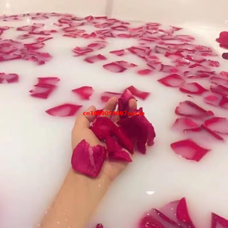 Candle Making Bath - Hochwertige natürliche Rosenblätter, getrocknete Rosenblüten für