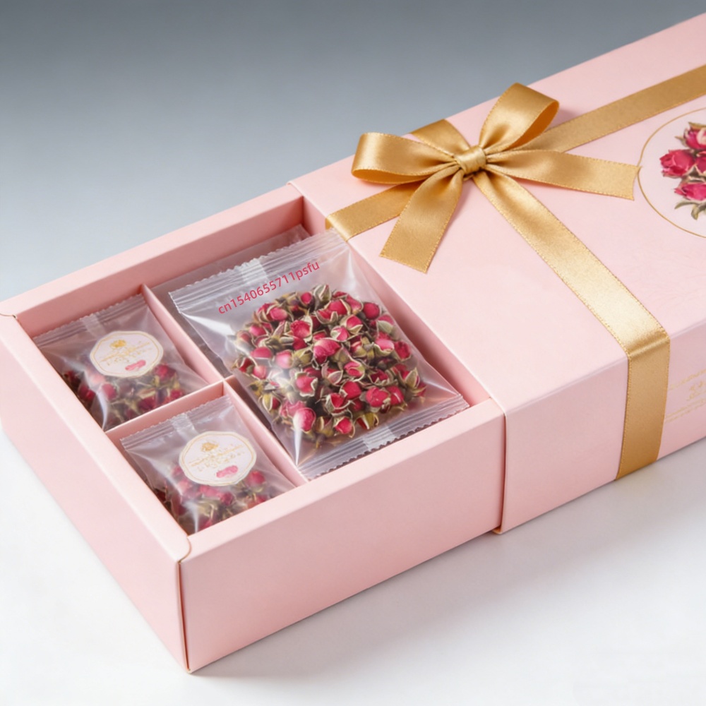 Candle Making Bath - 100 g/200 g natürliche getrocknete Bio-Mini-Rosenblüten