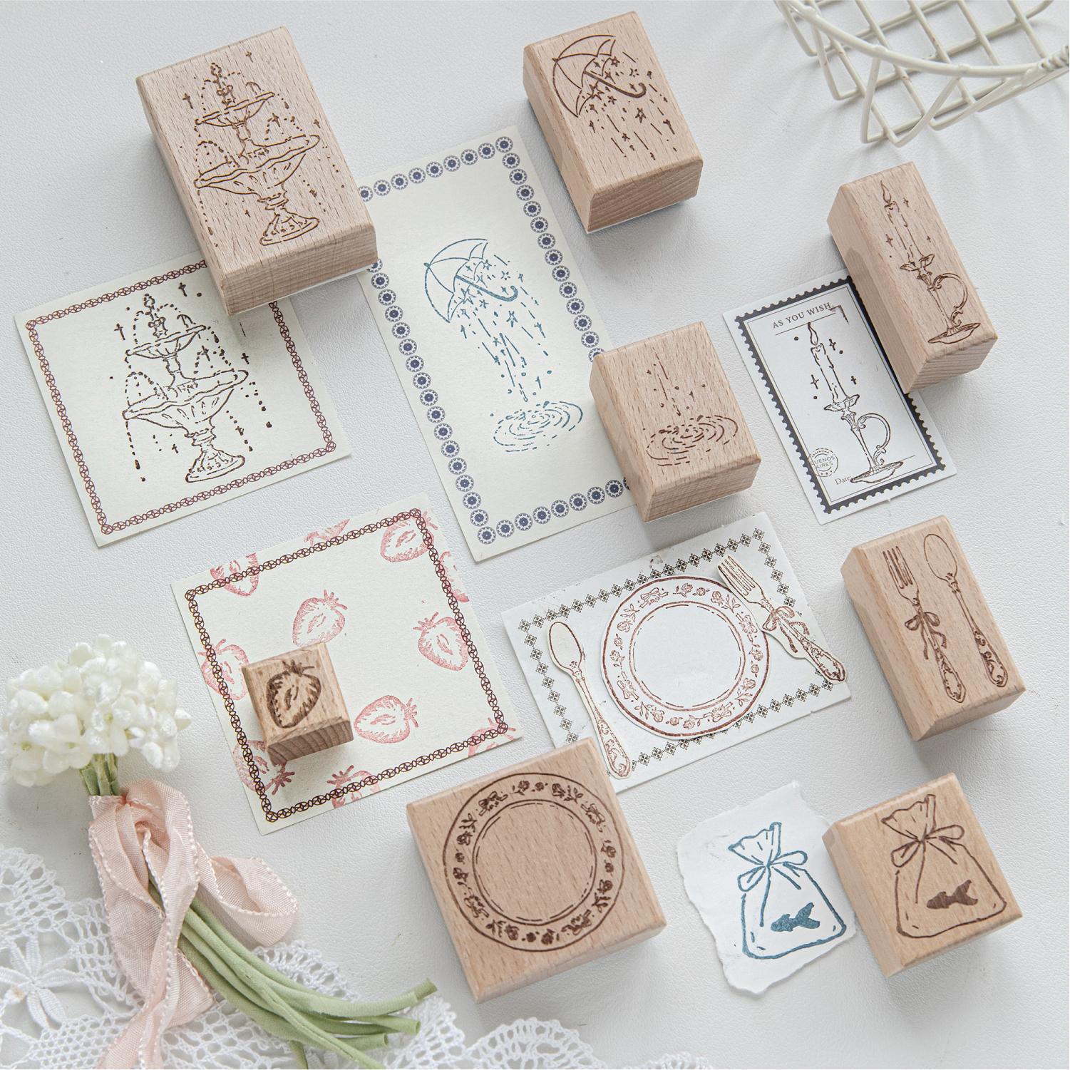 Candle Making Los Angeles - Fountain Candle Tableware Candle TablewarDesign Holzstempel