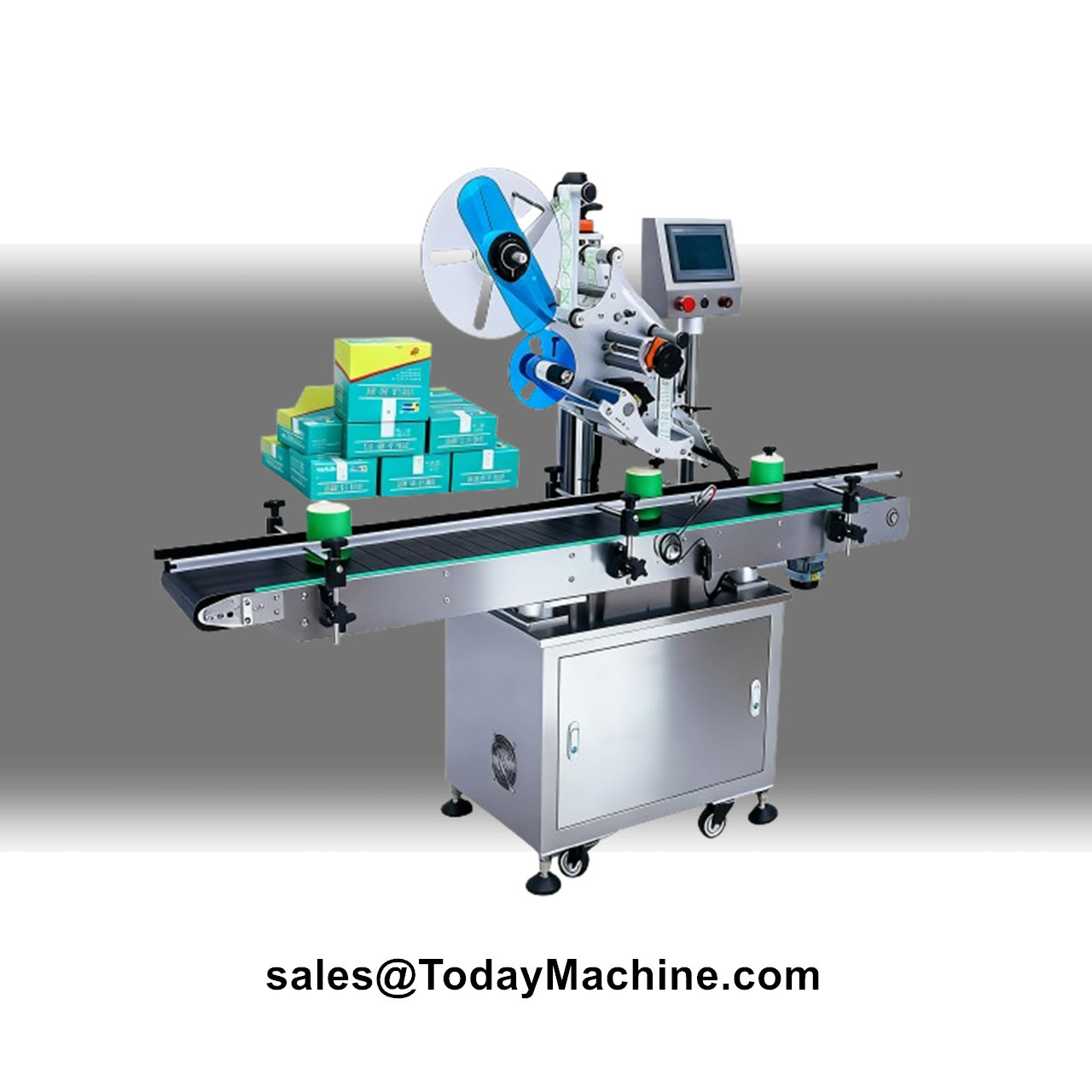 Label Sticker Round - Automatische Aufkleber-Etikettiermaschine für Runde Plastik- und
