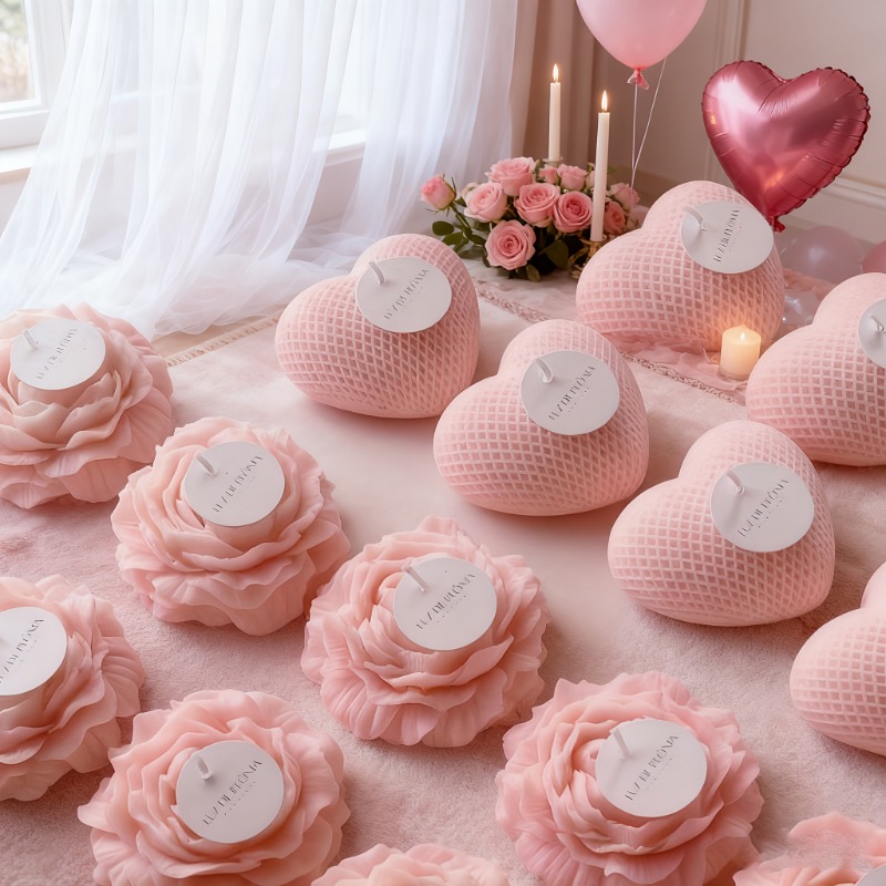 2 Stück Pfingstrosenblüten-Sil – Candle Making Bath Bewertung und Preis