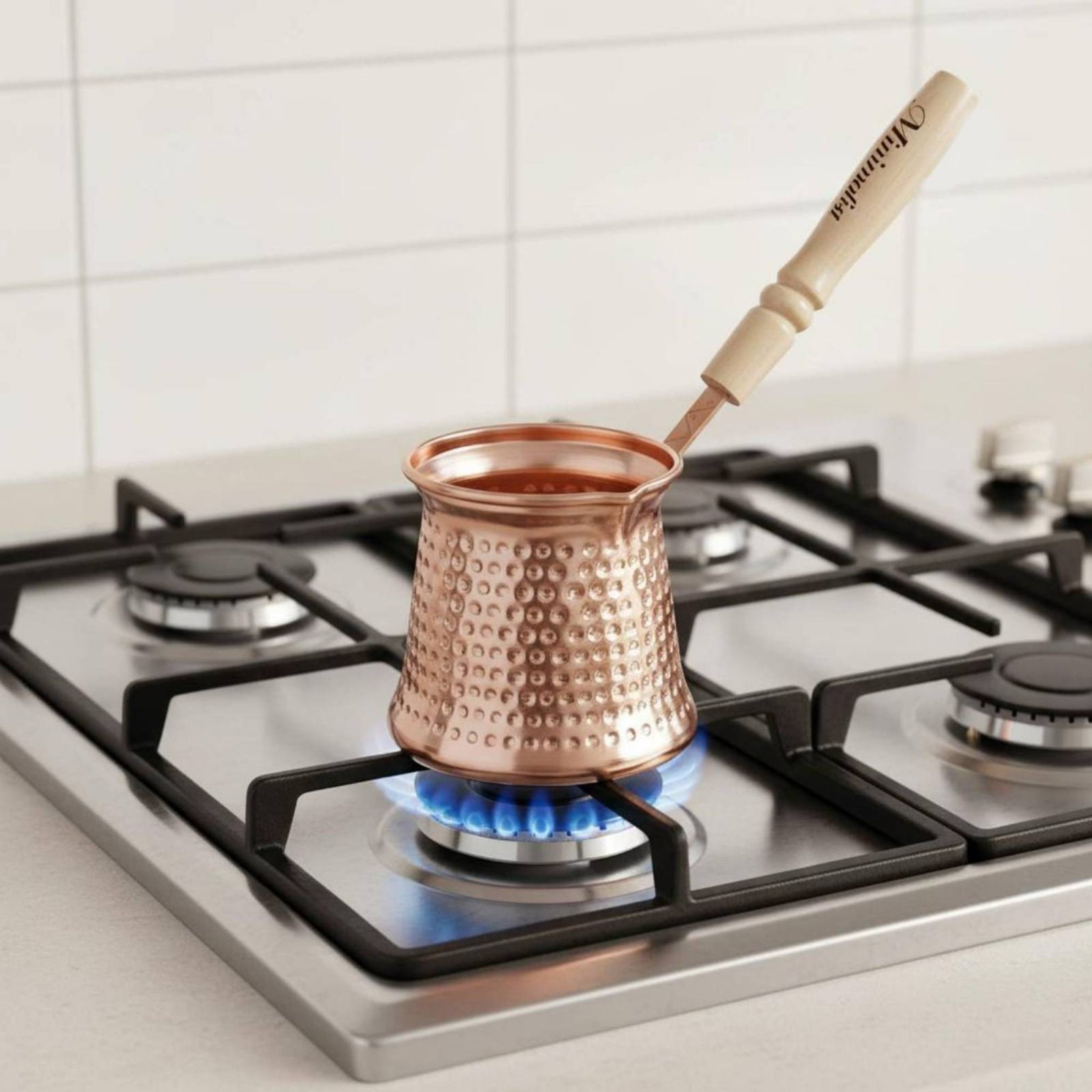 Türkische Kaffeekanne mit vers – Pour Pot Aluminum Bewertung und Preis
