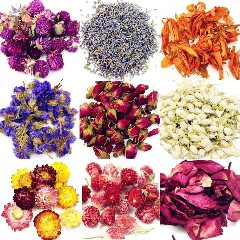 15 Beutel Getrocknete Blumen B – Candle Making Bath Bewertung und Preis