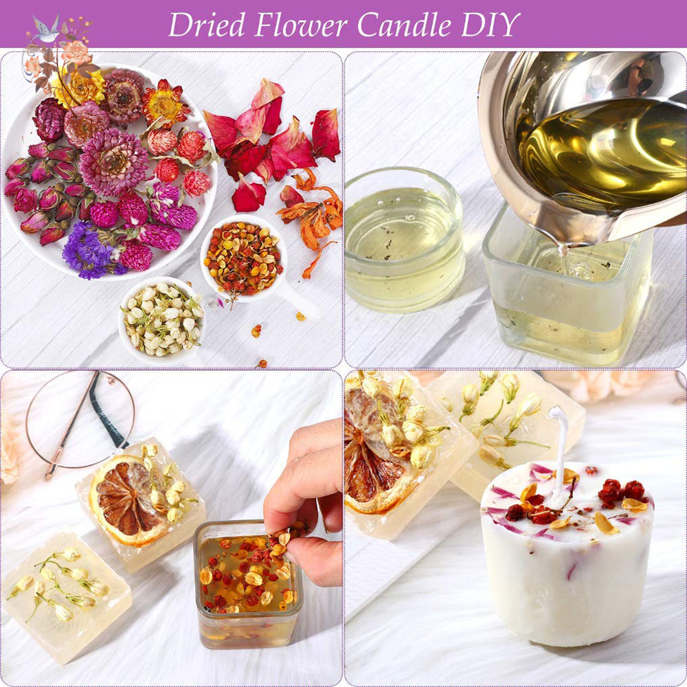 15 Beutel Getrocknete Blumen B – Candle Making Bath Bewertung und Preis