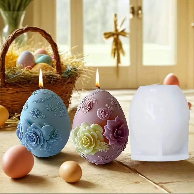 Geprägte Blumen-Ei-Form, wiede – Candle Making Bath Bewertung und Preis