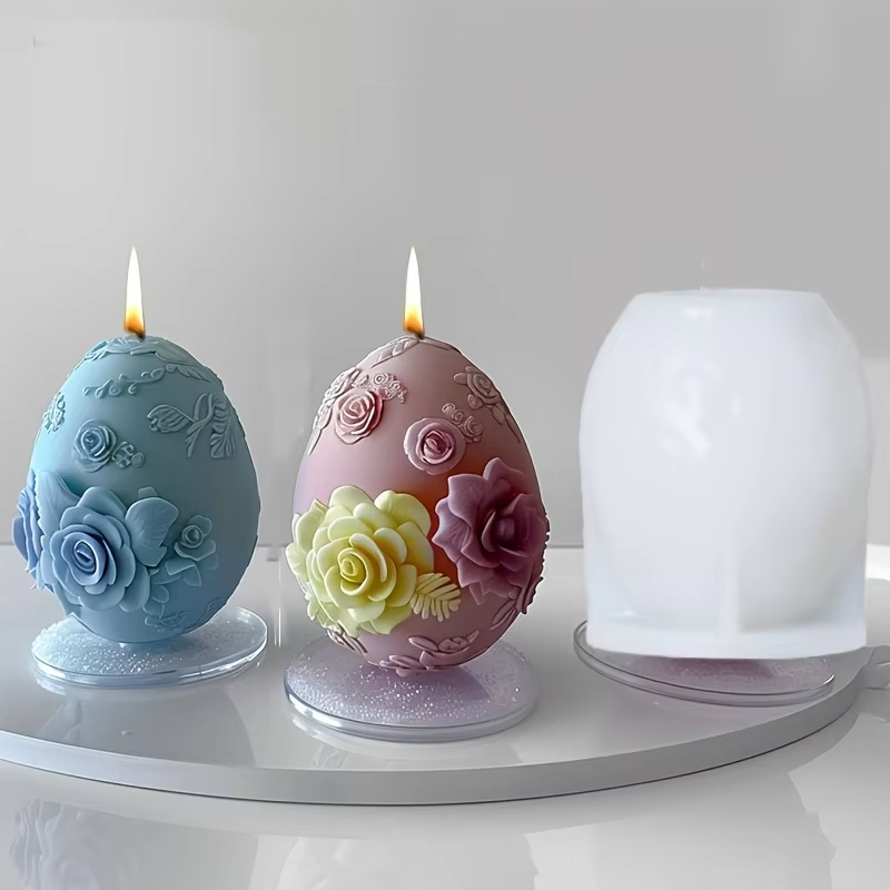Geprägte Blumen-Ei-Form, wiede – Candle Making Bath Bewertung und Preis