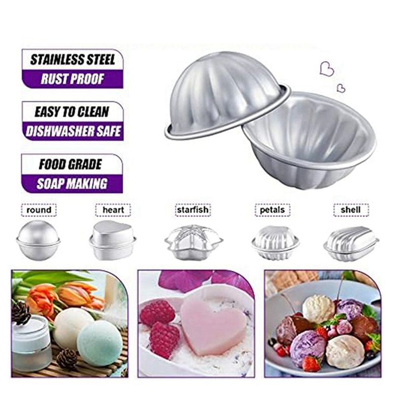 ABKS-24 Stück 6 Formen Badezim – Candle Making Bath Bewertung und Preis
