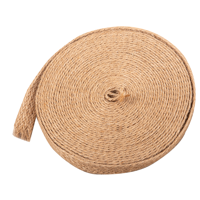 10 m/Rolle flache geflochtene  – Jute Bag Packaging Bewertung und Preis
