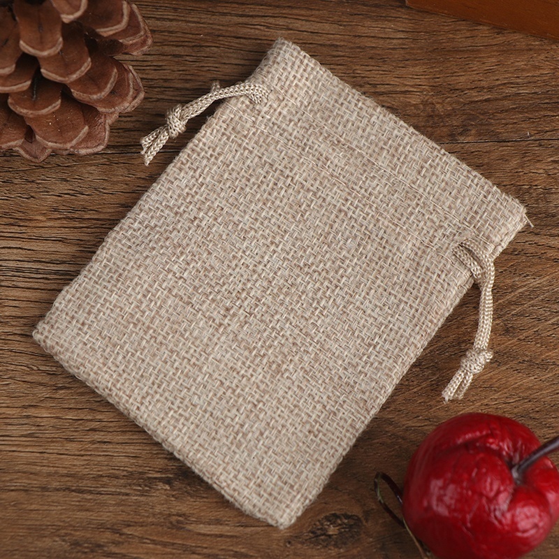 50PCS 13X18/10X15/9X12/7X9CM K – Jute Bag Packaging Bewertung und Preis