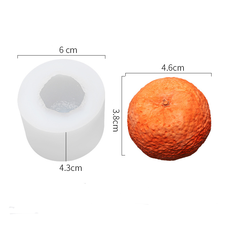 3D Orange Kerzenform Silikonfo – Candle Making Bath Bewertung und Preis