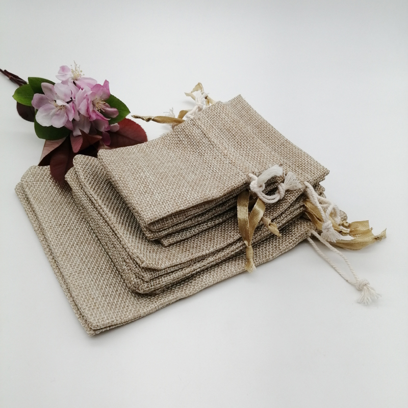 38-teiliges Mini-Set aus Jute- – Jute Bag Packaging Bewertung und Preis