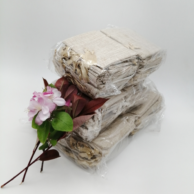 38-teiliges Mini-Set aus Jute- – Jute Bag Packaging Bewertung und Preis