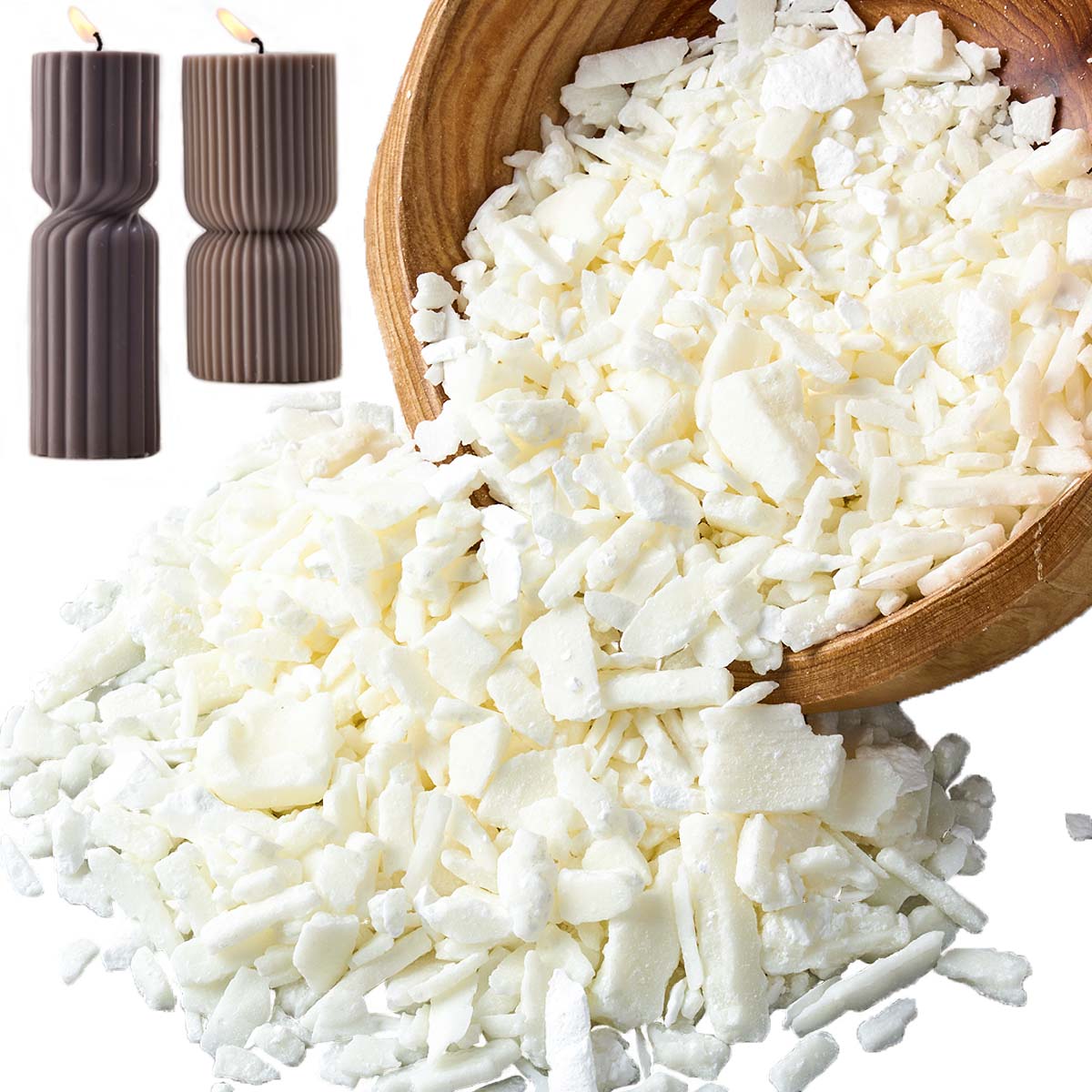 1 Pfund reinweißes Sojawachs f – Candle Making Los Angeles Bewertung und Preis