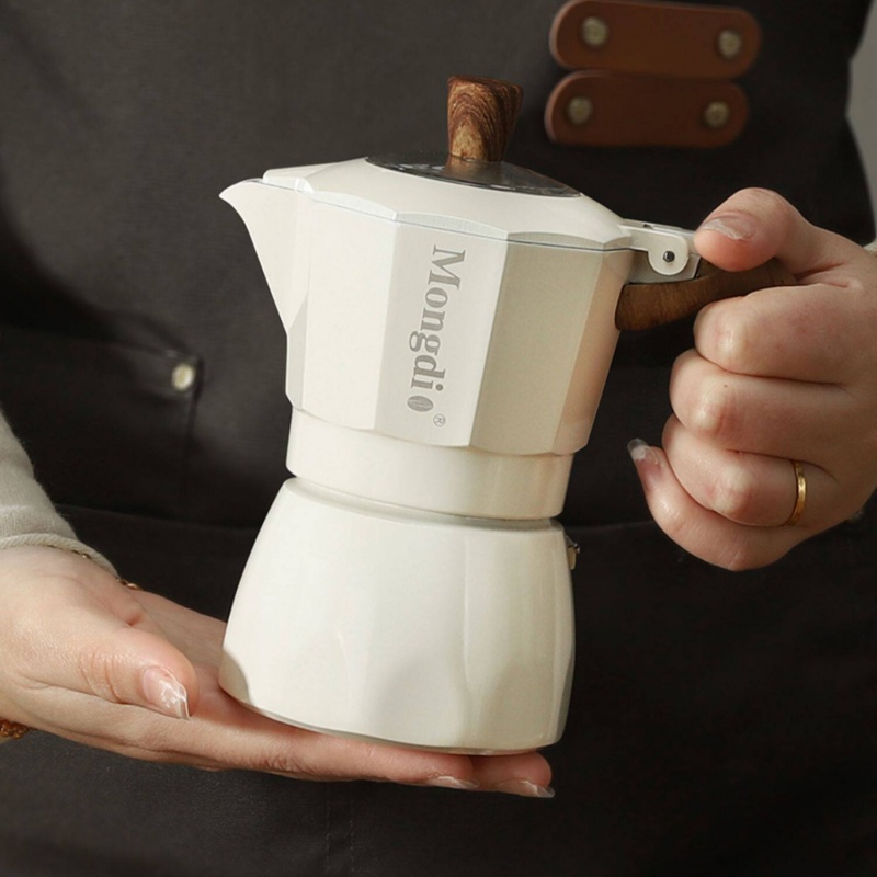 Mongdio Doppelventil-Moka-Kaff – Pour Pot Aluminum Bewertung und Preis