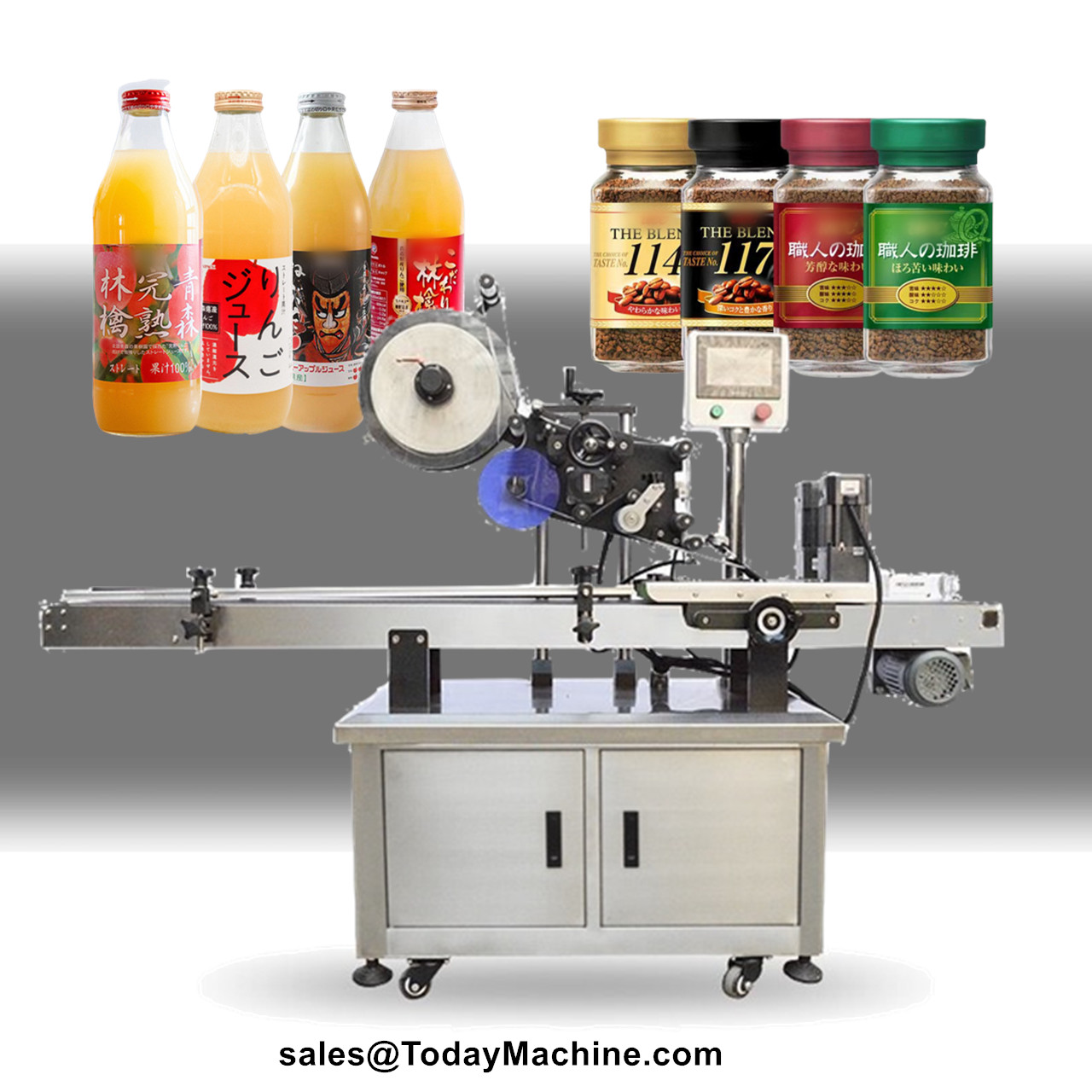 Automatische Doppelseitige Eti – Label Sticker Round Bewertung und Preis