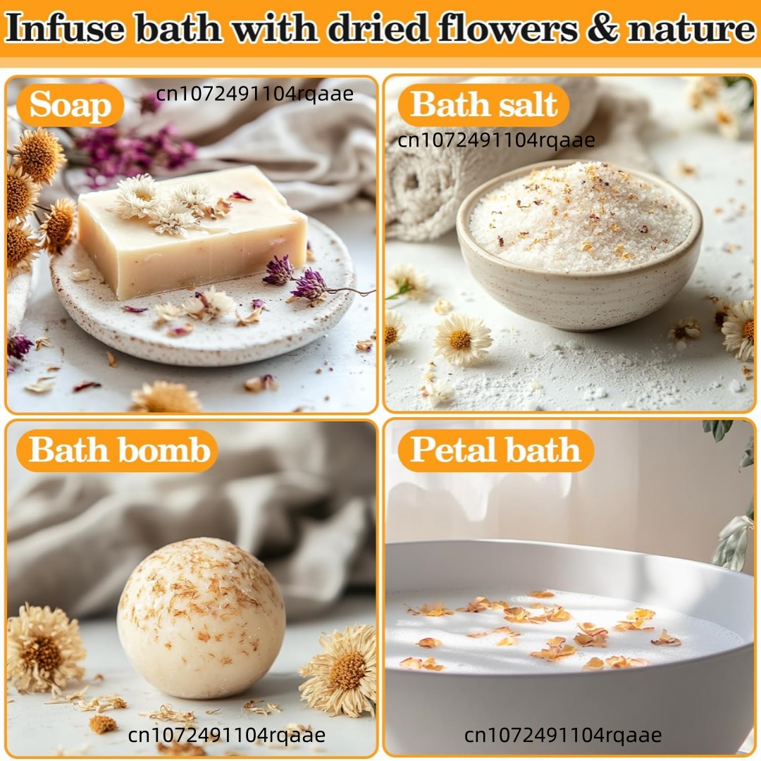 Premium Naturgetrocknete Blume – Candle Making Bath Bewertung und Preis