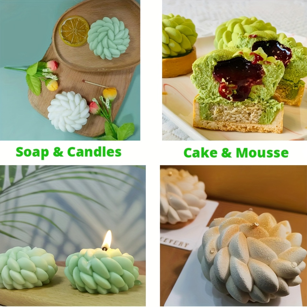 1 Kuchenform Santa Ana Floral  – Candle Making Los Angeles Bewertung und Preis