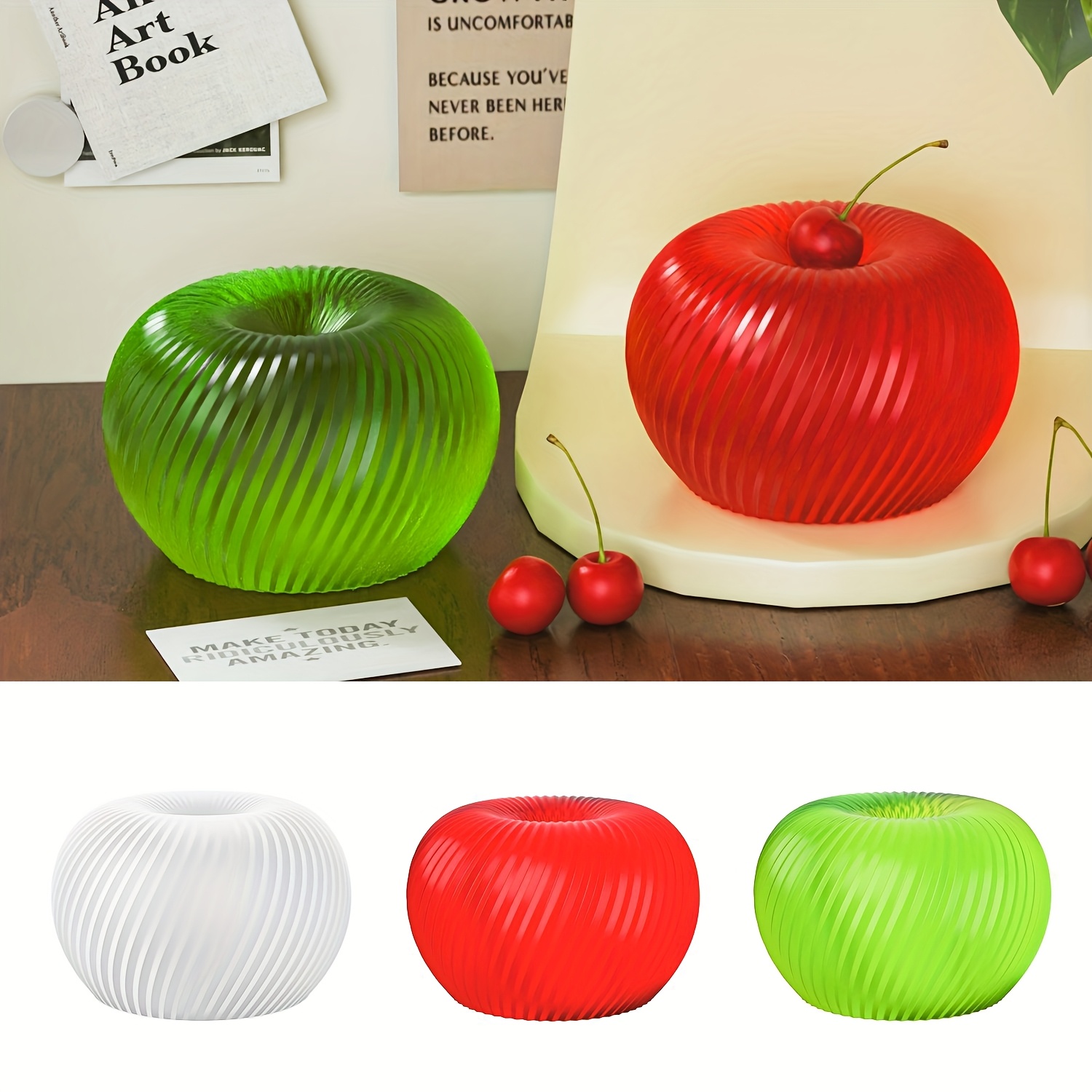 Eine trendige rote Apfel-Silik – Candle Making Tools Bewertung und Preis