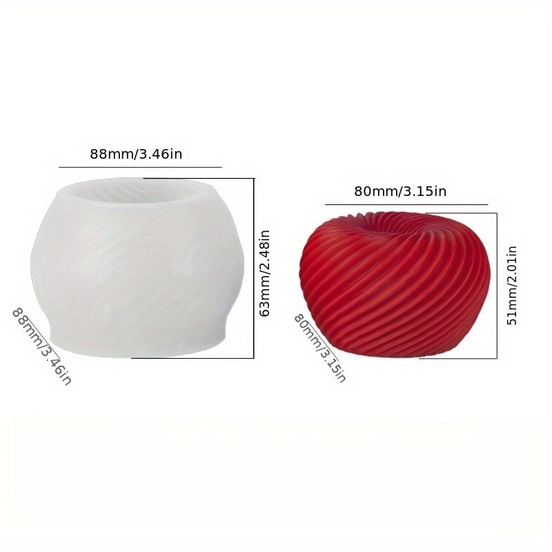 Eine trendige rote Apfel-Silik – Candle Making Tools Bewertung und Preis