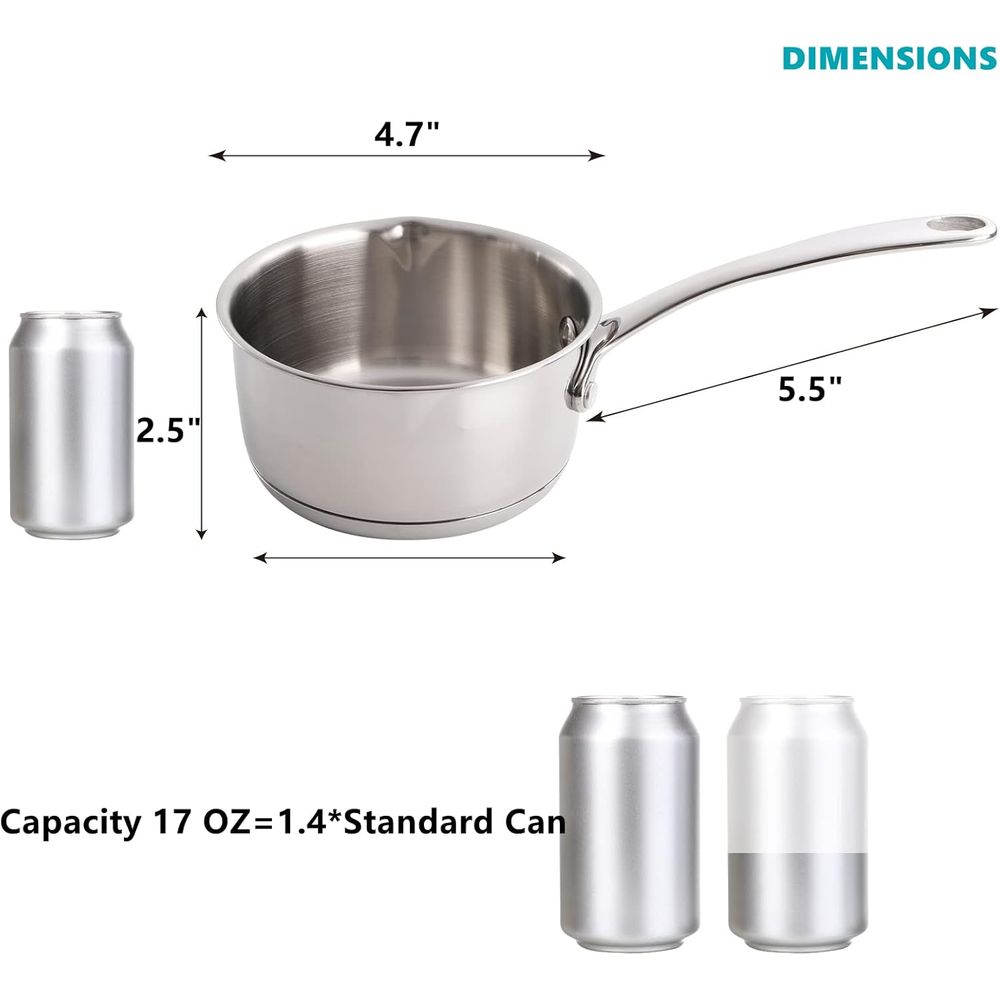 18/10 Edelstahl Butterwärmer M – Pour Pot Aluminum Bewertung und Preis