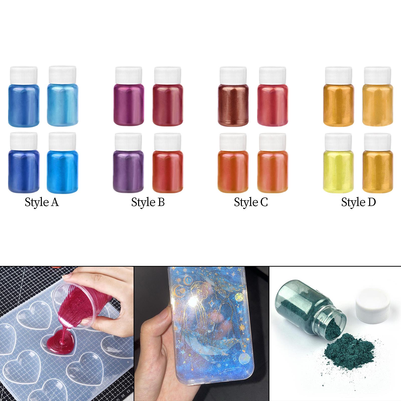 4 Stück Perlglanz-Mica-Pulver  – Candle Making Bath Bewertung und Preis