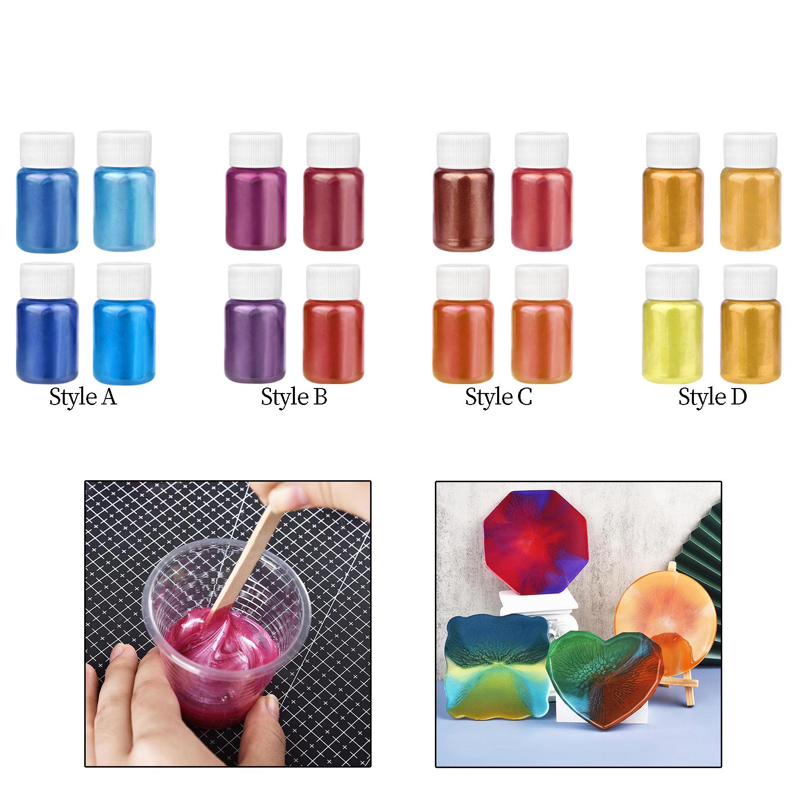 4 Stück Perlglanz-Mica-Pulver  – Candle Making Bath Bewertung und Preis
