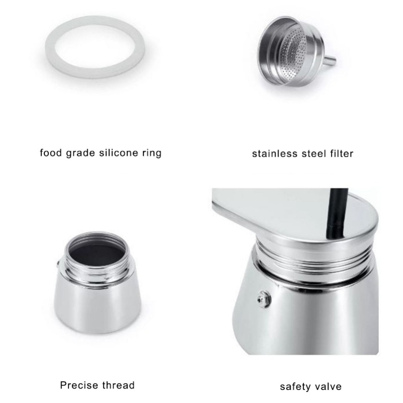 Einzelner Ausgießer Mokkakanne – Pour Pot Aluminum Bewertung und Preis